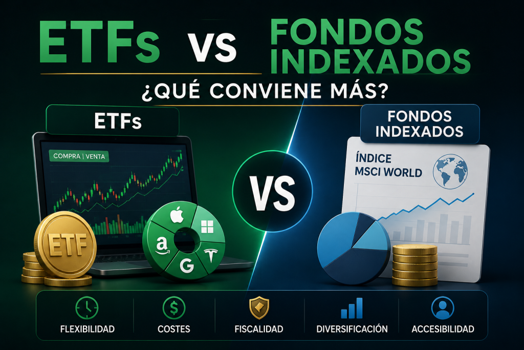 ETFs vs Fondos Indexados: ¿Qué Conviene Más?