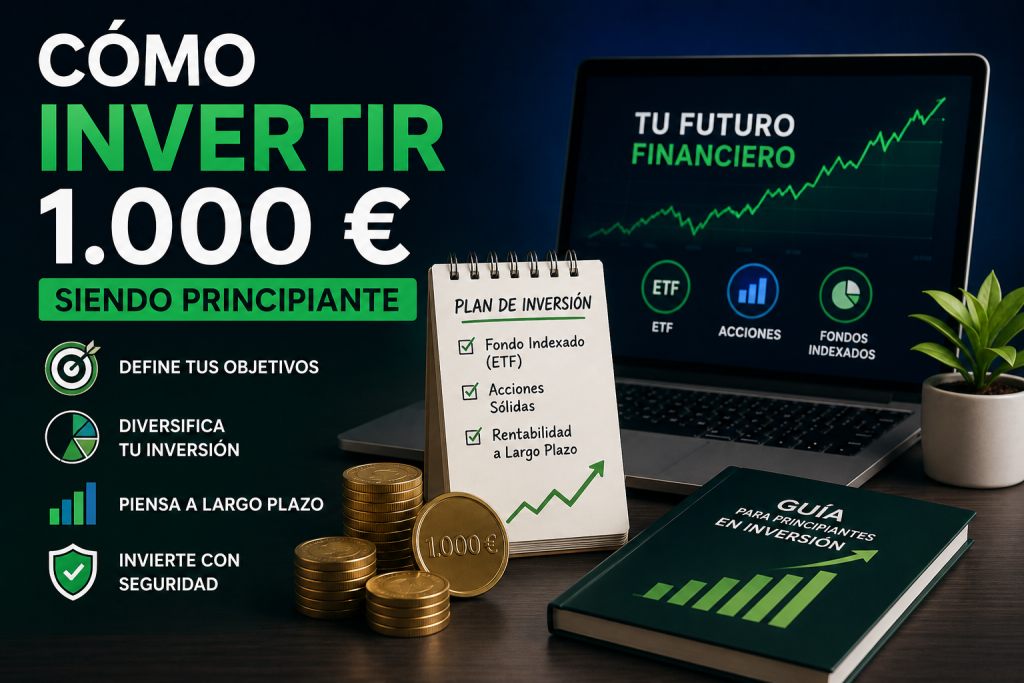 Cómo Invertir 1.000 € Siendo Principiante: Guía Real
